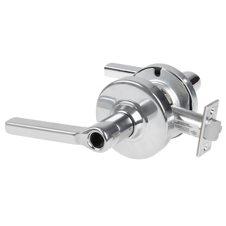 Schlage Grade 2 Storeroom Cylindrical Lock with Field Selectable Vandlgard, Latitude Lever, Conventional Les ALX80L LAT 625